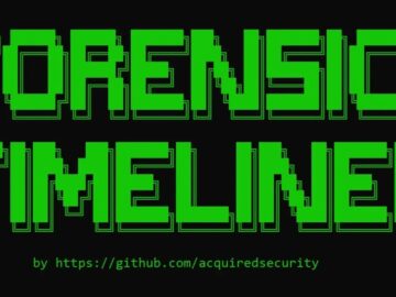 A Windows Forensics Tool for DFIR Investigators