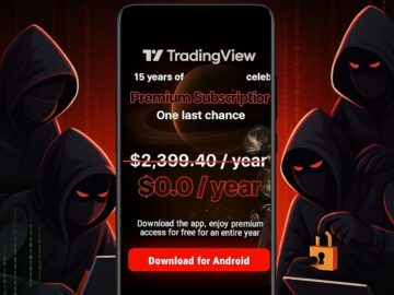 Brokewell Android malware delivered through fake TradingView ads