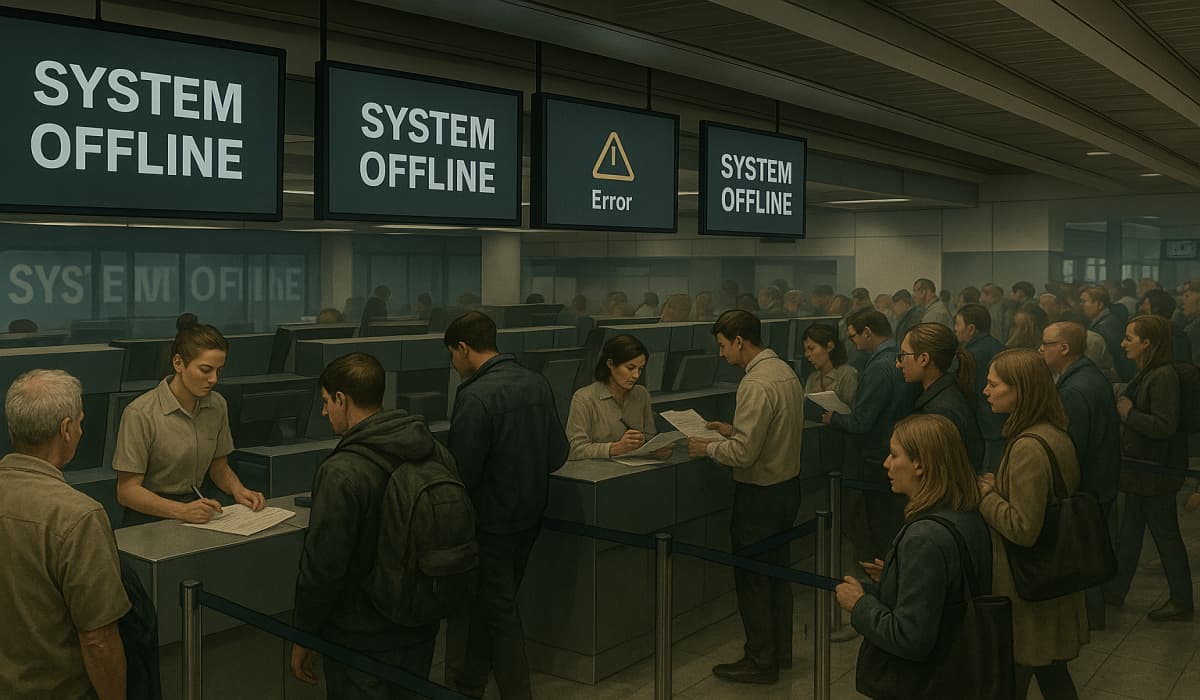 Cyberattack Disrupts Airport Check-In Systems Across Europe Cyberattack Disrupts Airport Check-In Systems Across Europe