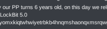 LockBit 5 0 ransomware announcement