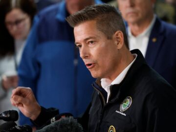Acting Nasa administrator Sean Duffy has said that beating China in the space race was “critically important”. Photo: AFP