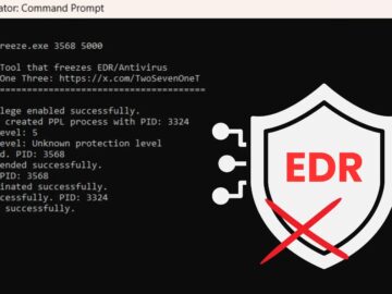 New EDR-Freeze Tool That Puts EDRs And Antivirus Into A Coma State