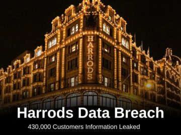 New Harrods Data Breach Leaks Personal Information of 430,000 Customers