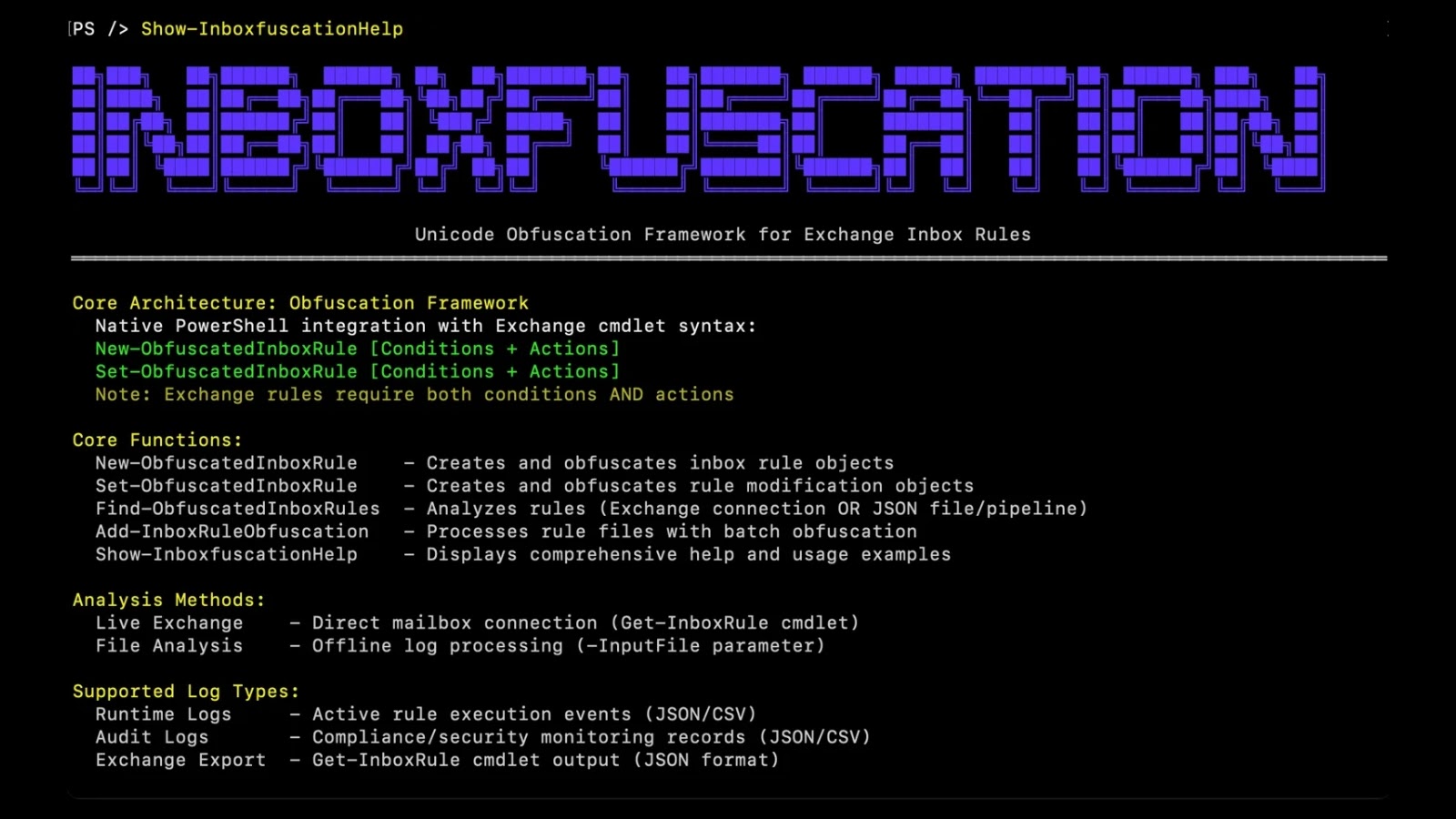 New Inboxfuscation Tool That Bypasses Microsoft Exchange Inbox Rules and Evade Detection New Inboxfuscation Tool That Bypasses Microsoft Exchange Inbox Rules and Evade Detection
