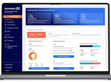 QuProtect R3 provides encryption visibility across systems