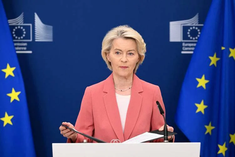 Von der Leyen’s plane hit by suspected Russian GPS Jamming in Bulgaria, landed Safely Von der Leyen’s plane hit by suspected Russian GPS Jamming in Bulgaria, landed Safely