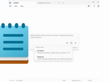Windows 11 Notepad to Get AI Support for Free to Generate and Summarize Text