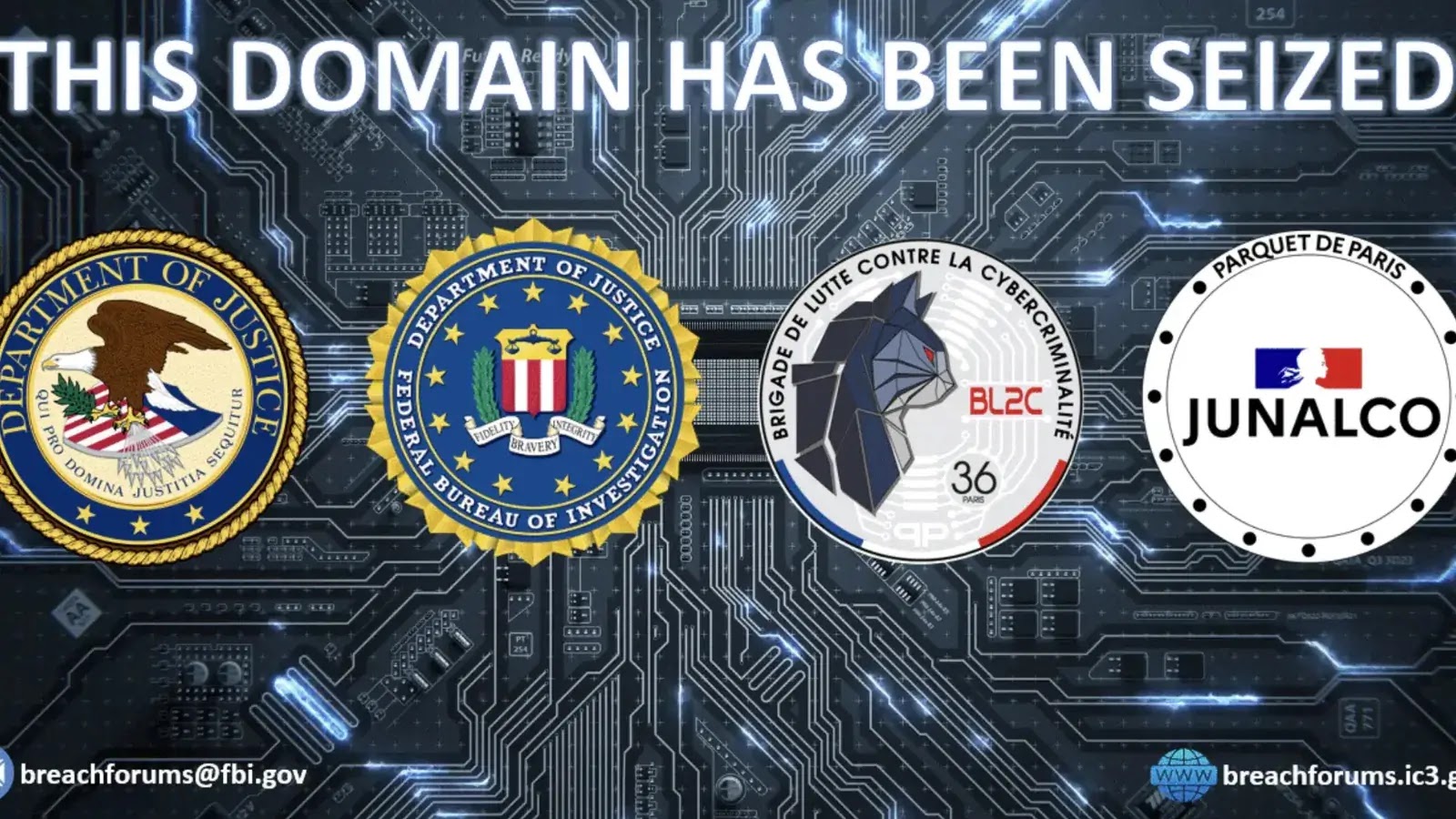 Authorities Dismantle BreachForums’ Reemerged Clearnet Marketplace Authorities Dismantle BreachForums’ Reemerged Clearnet Marketplace