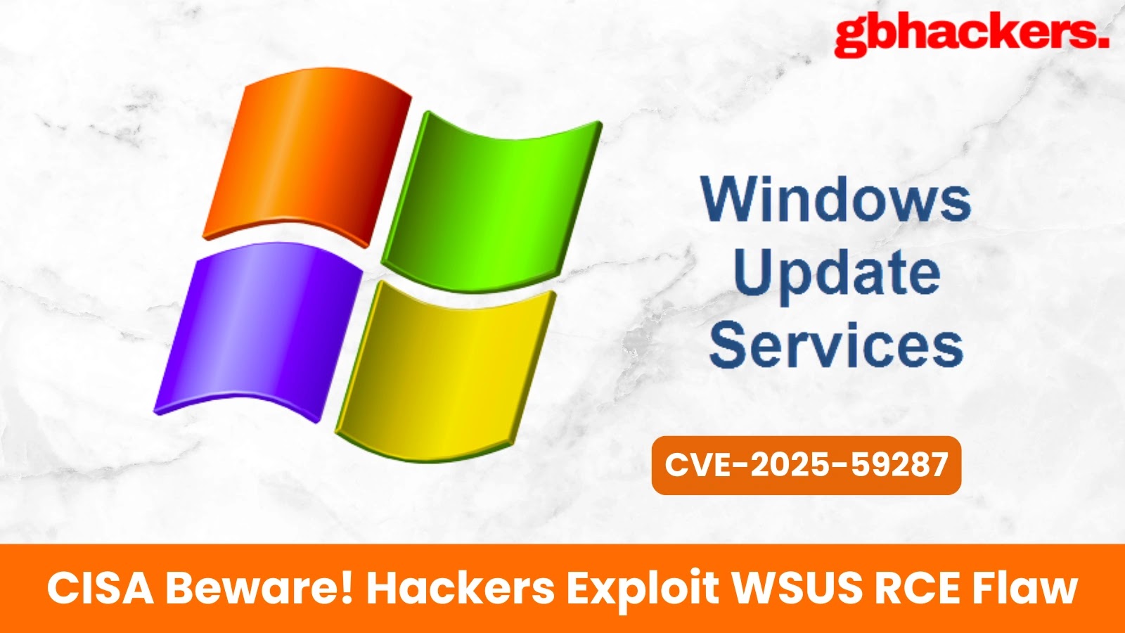 CISA Beware! Hackers Are Actively Exploiting Windows Server Update Services RCE Flaw in the Wild CISA Beware! Hackers Are Actively Exploiting Windows Server Update Services RCE Flaw in the Wild