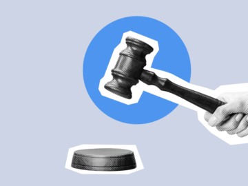 Legal gavel