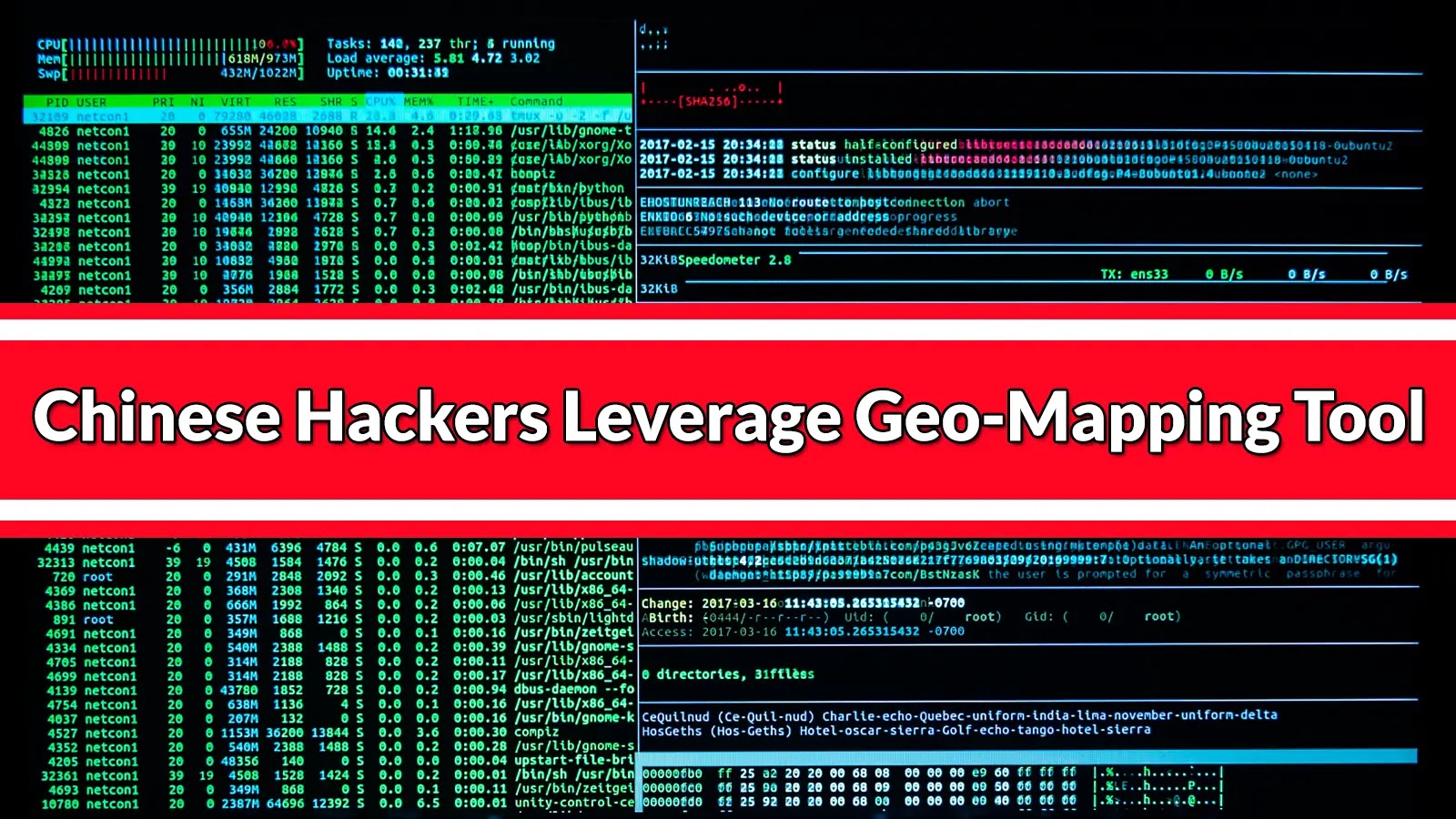 Chinese Hackers Leverage Geo-Mapping Tool to Maintain Year-Long Persistence Chinese Hackers Leverage Geo-Mapping Tool to Maintain Year-Long Persistence
