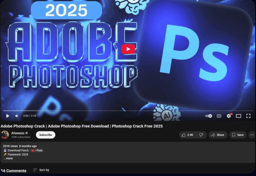 Compromised YouTube Accounts Distribute Infostealer Malware Compromised YouTube Accounts Distribute Infostealer Malware