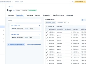 Elastic Streams uses agentic AI to simplify log parsing and accelerate issue resolution for SREstic Elastic Streams uses agentic AI to simplify log parsing and accelerate issue resolution for SREstic