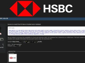 Hackers Allegedly Leak HSBC USA Customer and Financial Information Hackers Allegedly Leak HSBC USA Customer and Financial Information
