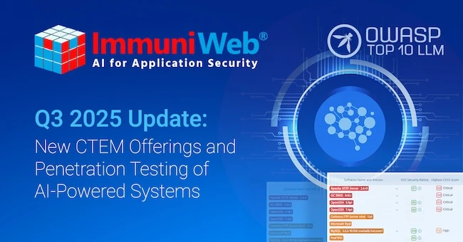 ImmuniWeb Expands discovery with ASM and Dark web packages ImmuniWeb Expands discovery with ASM and Dark web packages