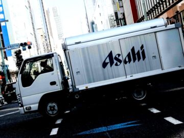 Asahi truck