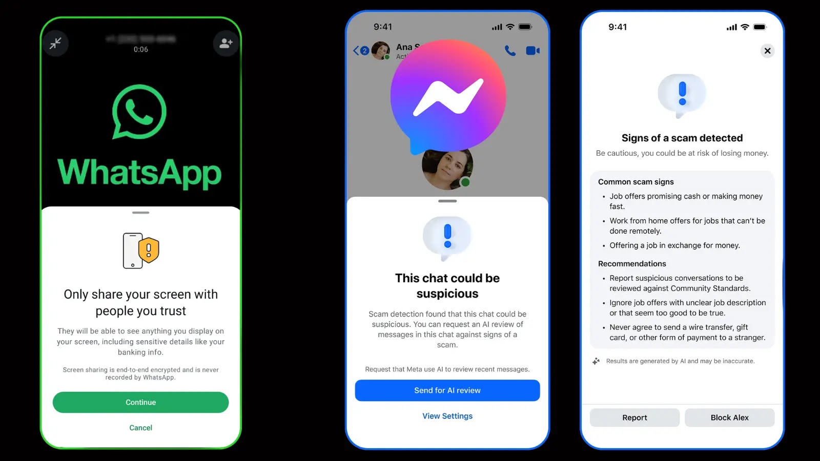 Meta Launches New Tools to Protect Messenger and WhatsApp Users from Scammers Meta Launches New Tools to Protect Messenger and WhatsApp Users from Scammers