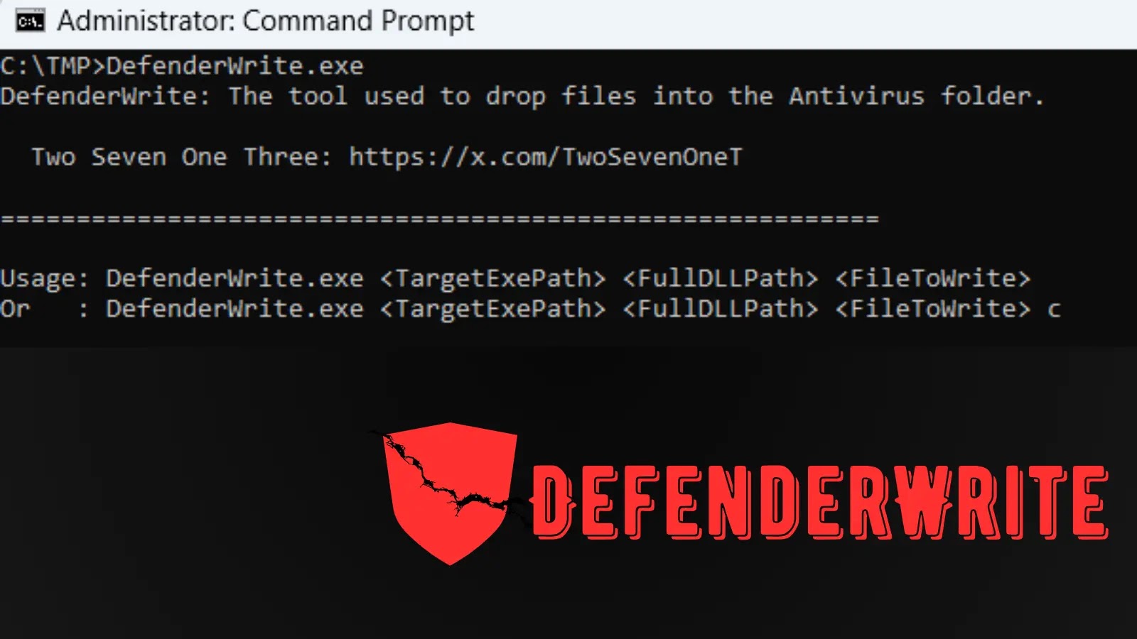 New DefenderWrite Tool Let Attackers Inject Malicious DLLs into AV Executable Folders New DefenderWrite Tool Let Attackers Inject Malicious DLLs into AV Executable Folders