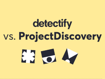 Product comparison: Detectify vs. ProjectDiscovery Product comparison: Detectify vs. ProjectDiscovery