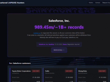 ShinyHunters Wage Broad Corporate Extortion Spree – Krebs on Security