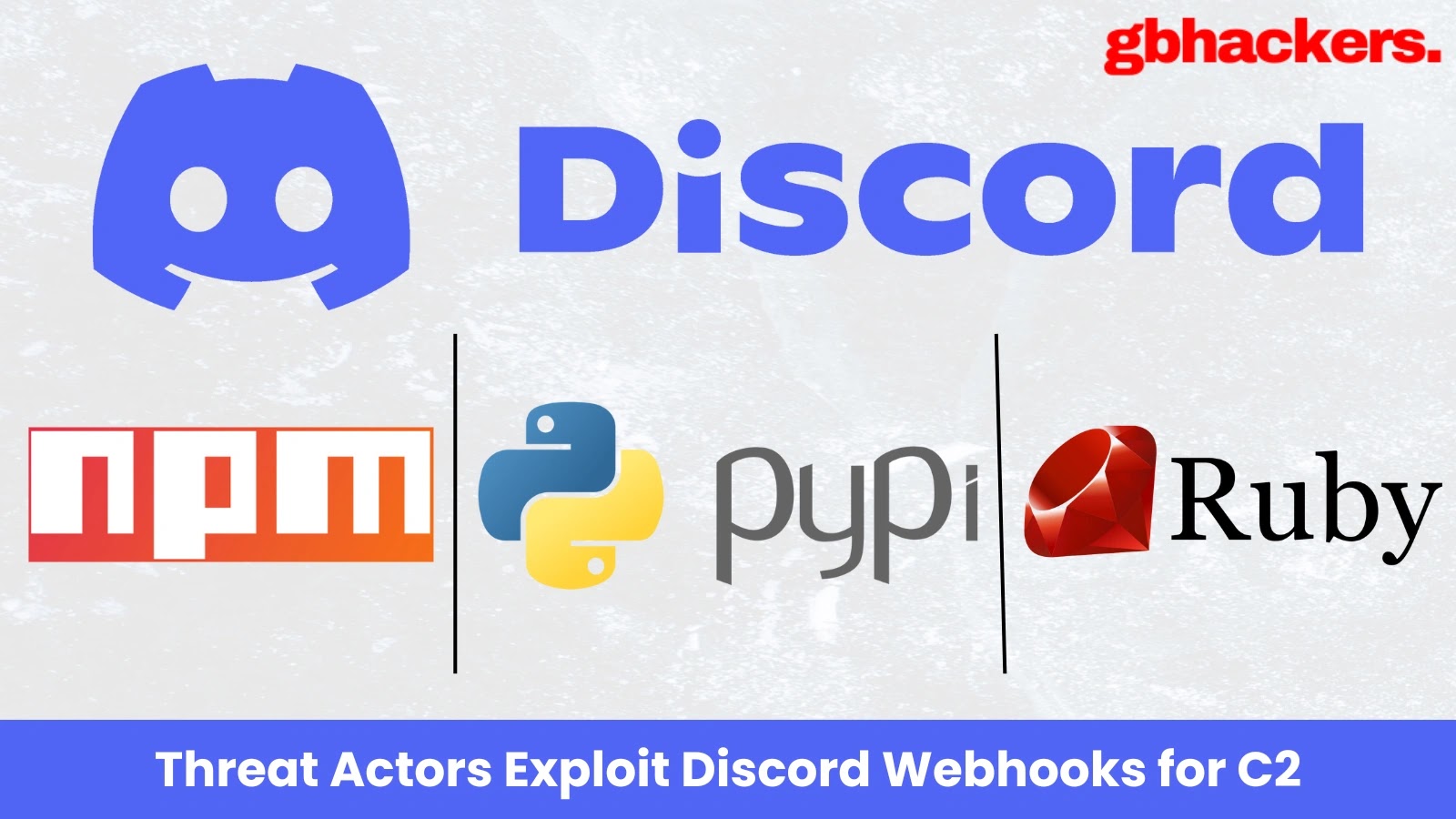 Threat Actors Exploit Discord Webhooks for C2 via npm, PyPI, and Ruby Packages – GBHackers Security Threat Actors Exploit Discord Webhooks for C2 via npm, PyPI, and Ruby Packages - GBHackers Security