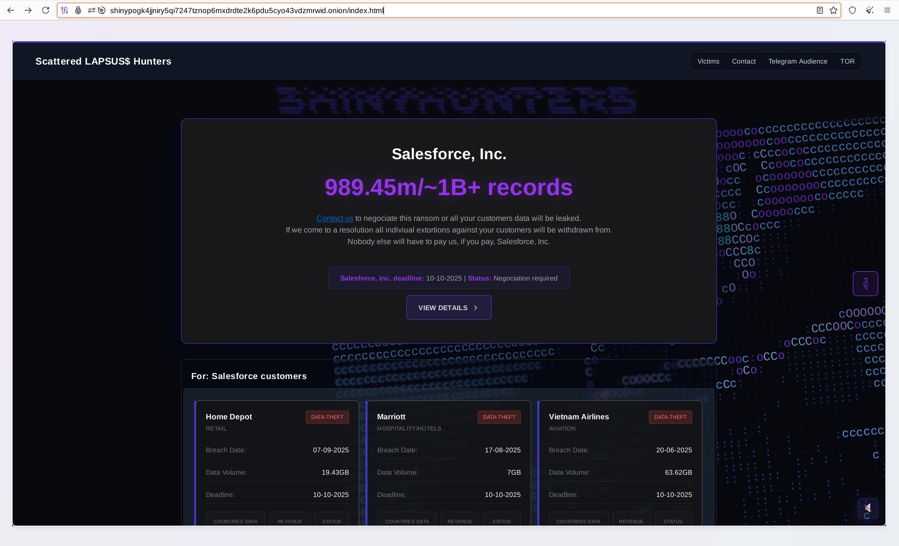 Trinity of Chaos Announces New Ransomware Victims Trinity of Chaos Announces New Ransomware Victims